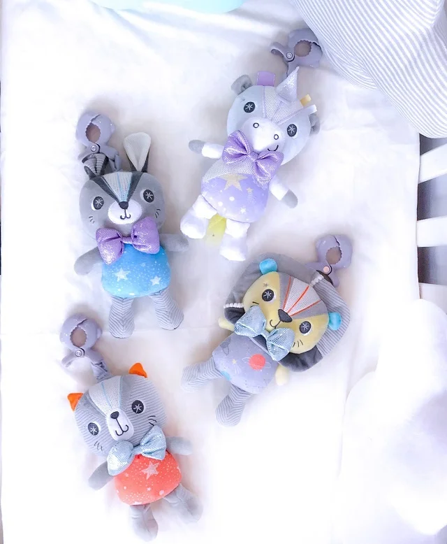 cute bunny rabbit plush toy for new born baby boy girl soft cotton