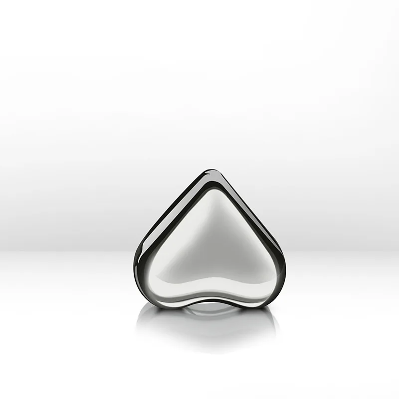 Reusable Metal Stainless Steel 304 Ice Cubes Heart-Shaped Chilling Red Wine Whiskey Ice Cubes Bar Accessories