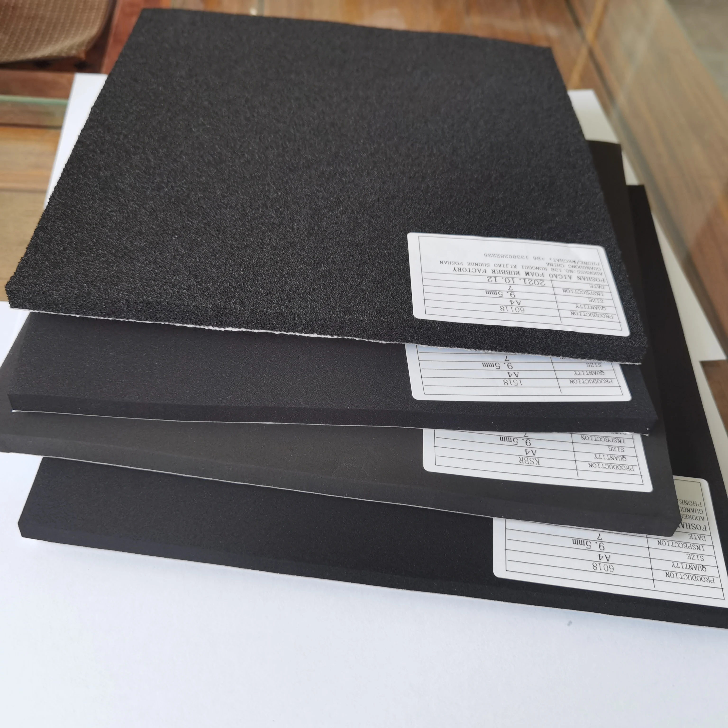 10mm SBR Rubber Sheet SBR Foam Roll