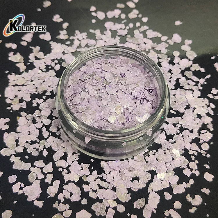 Colored Mica Flakes Factory Price 1kg Epoxy Flake Paint Muscovite Flake Mica for Decoration