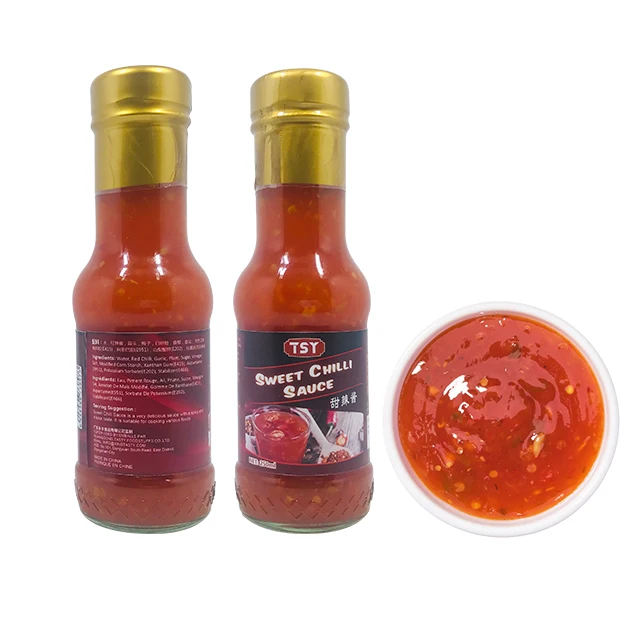 TSY Food по заводской цене оптовая продажа острый красный перец соус чили в тайском стиле сладкий и
