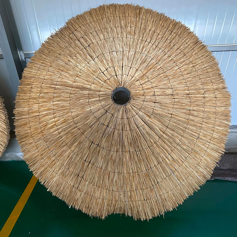 ex-factory price reed farm umbrella Naked Weight 40kg reed pool umbrella Enhance Your Outdoor Space reed umbrellas for garden