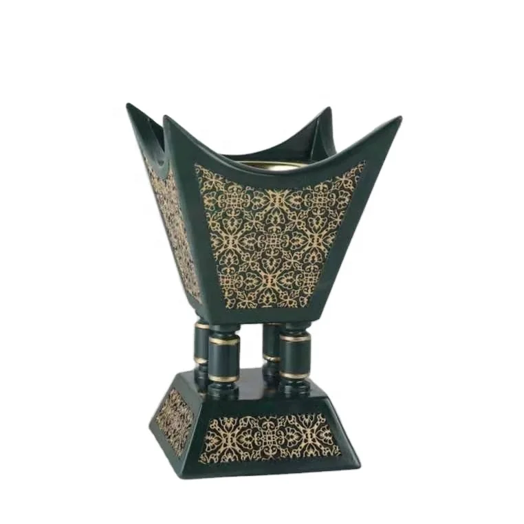 wholesale arabic large lotus buddha middle east arabic incense burner with Make the house fragrant