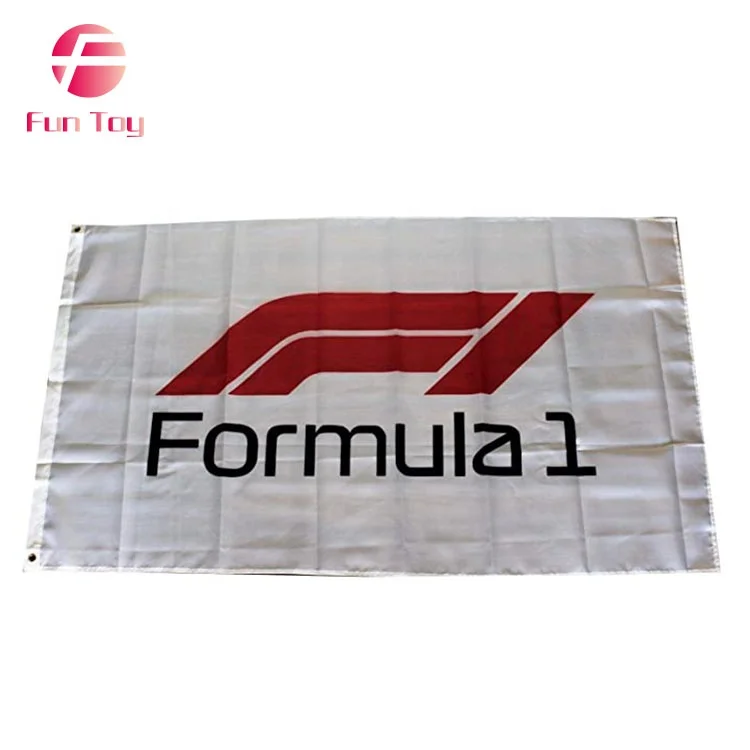 
Formula One Motorsports Auto Racing Automobile Race Banner Flag 3X5 Feet 