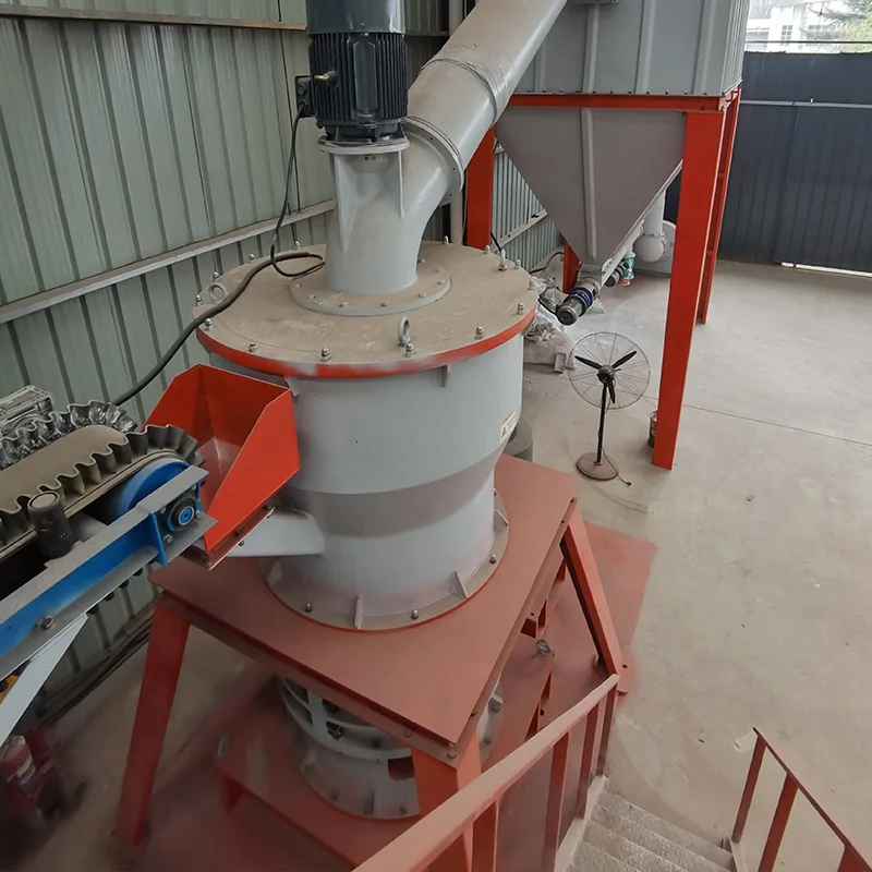 HGM80 High-Pressure Micro Powder Mill for Calcium Carbonate Gypsum Limestone Graphite Calcite Feldspar Fluorite Powder Grinding
