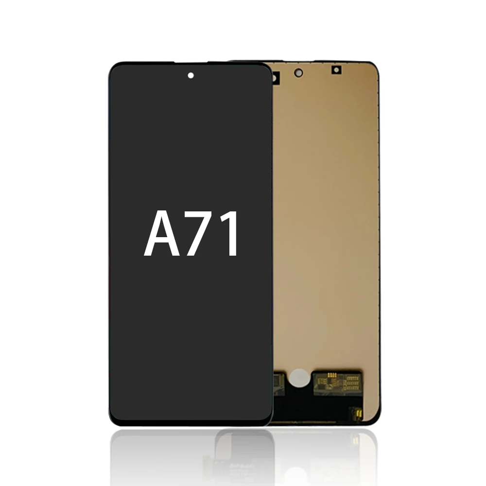 Замена для Samsung Galaxy A71 A715 A715F SM-A715F/DS сенсорный экран полный комплект аналого-цифрового преобразователя ЖК-дисплей в сборе с