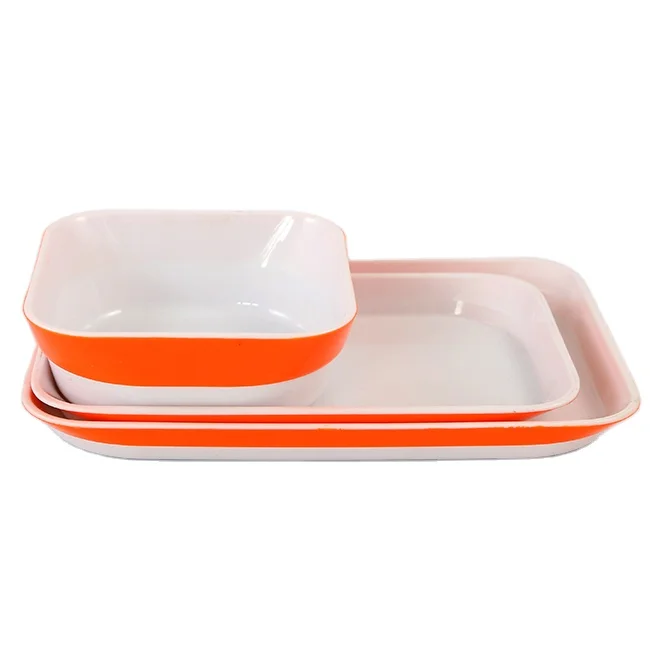 Reusable Tableware Mini Plastic Dishes For Airline