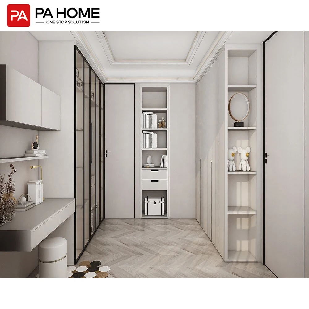 PA modern wardrobe closet storage organization clothes closet system