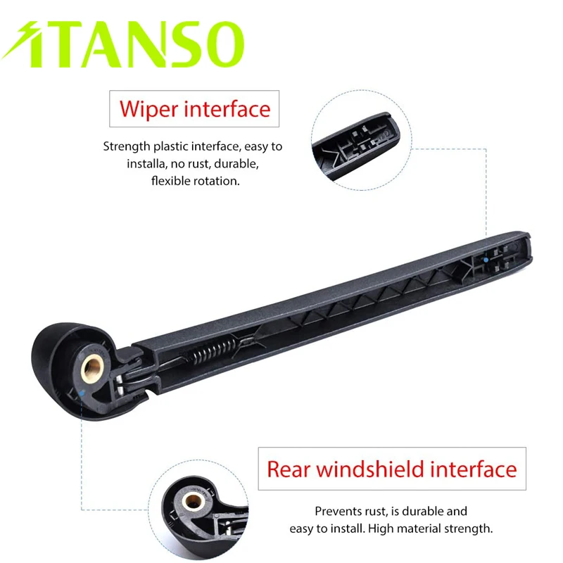 High Efficiency Silent Rear Windshield Wiper Blade 8R09554071P9 8K9955205 8R0955425 for Audi Q5 2009-2015