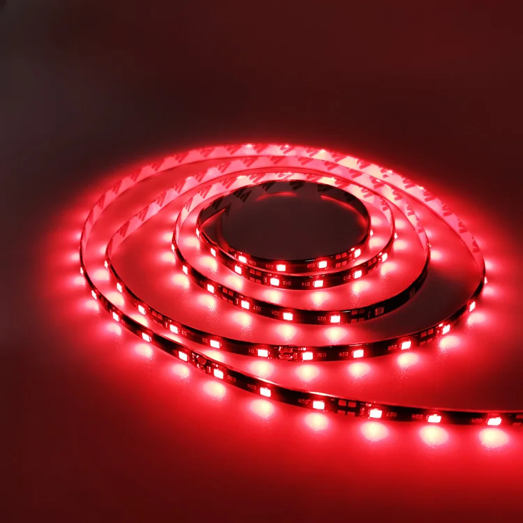 Высококачественная красная СВЕТОДИОДНАЯ лента SMD3528 rgb 12 В 60 светодиодов/м