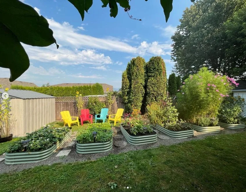 Wholesale Aluzinc Raised Garden Bed Kits Metal Large Planter Box Outdoor