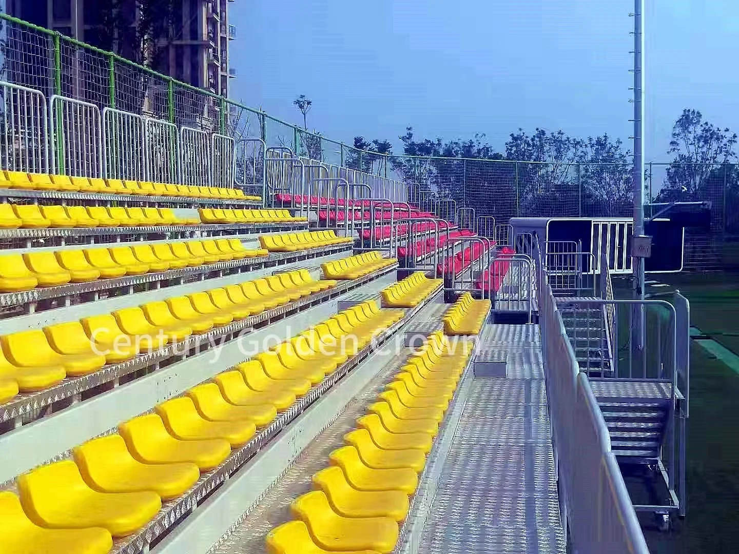 Factory Direct Sale Professional Stadium chairs bleachers plastic Outdoor Indoor stadium Seat