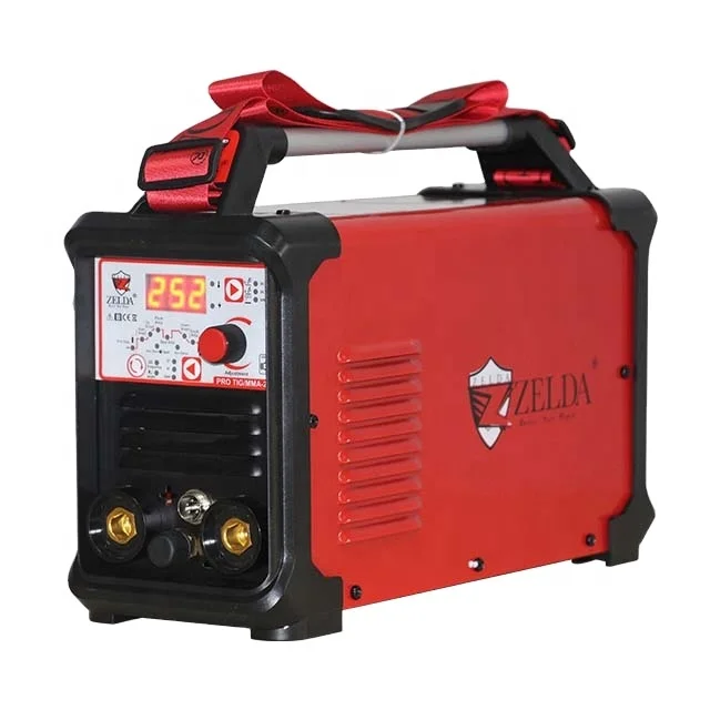 ZELDA Soldadora Inverter 110V 220V  250A Digital  Double Pulse TIG Welders