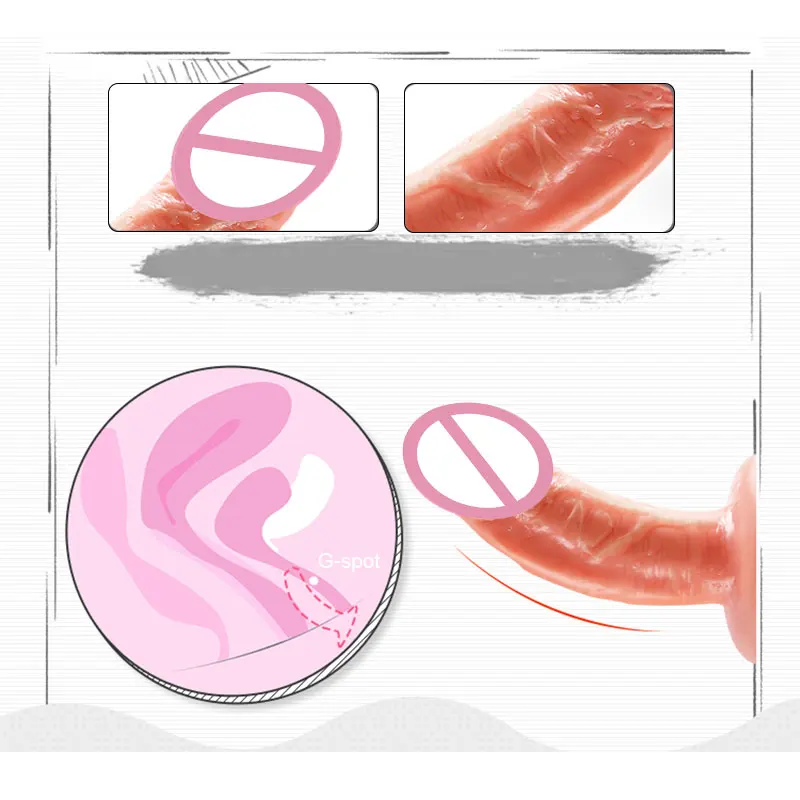 
Female Vagina Clitoris Stimulating Masturbation Mini Penis Vibrating Men Dildo For Women Clit Orgasm Vibrator small Sex Toy 