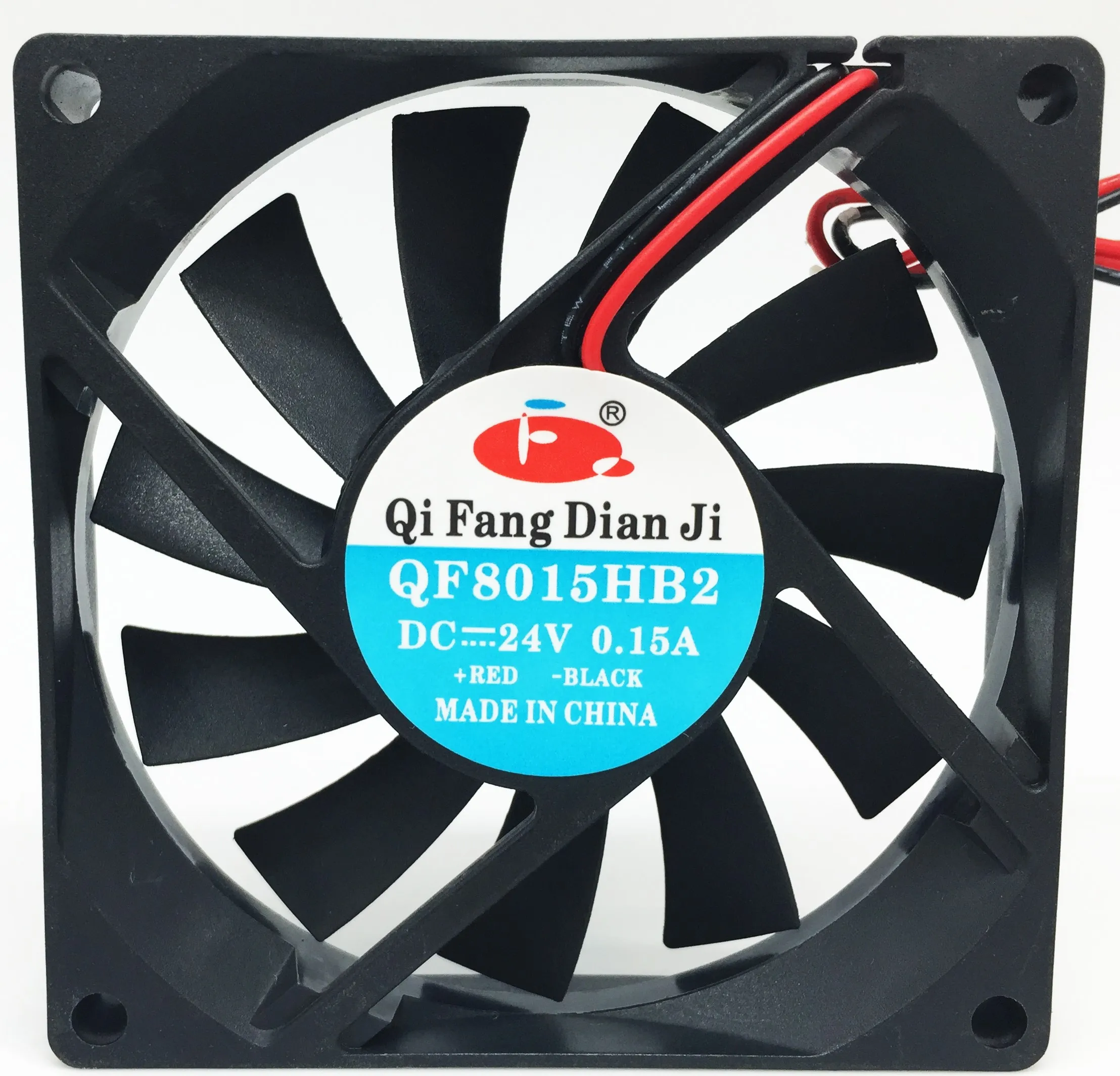 DC24 вольт 2Pin 80 мм 80x80x15 мм бесщеточный осевой кулер для процессора охлаждающий вентилятор для 3D-принтера