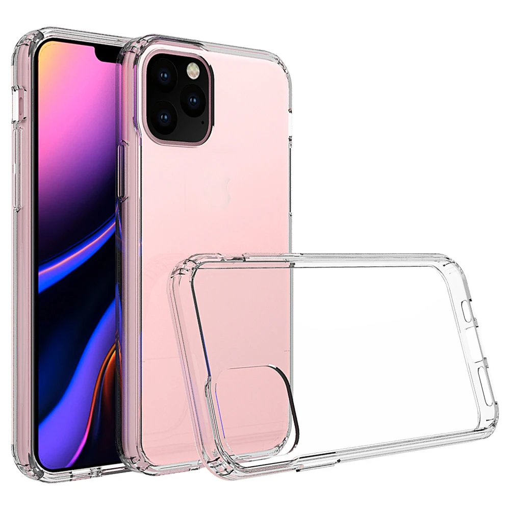 Hot Sales Transparents Soft Silicon Mobile Case Covers For iPhone 11