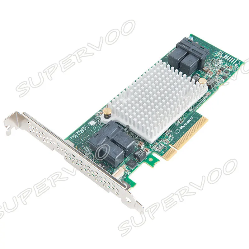 Adaptec Controller Card 2288400-R HBA 1000-16i 12Gb/s PCIEx8 MD2 Low Profile 16Port Internal SAS/SATA  HBA