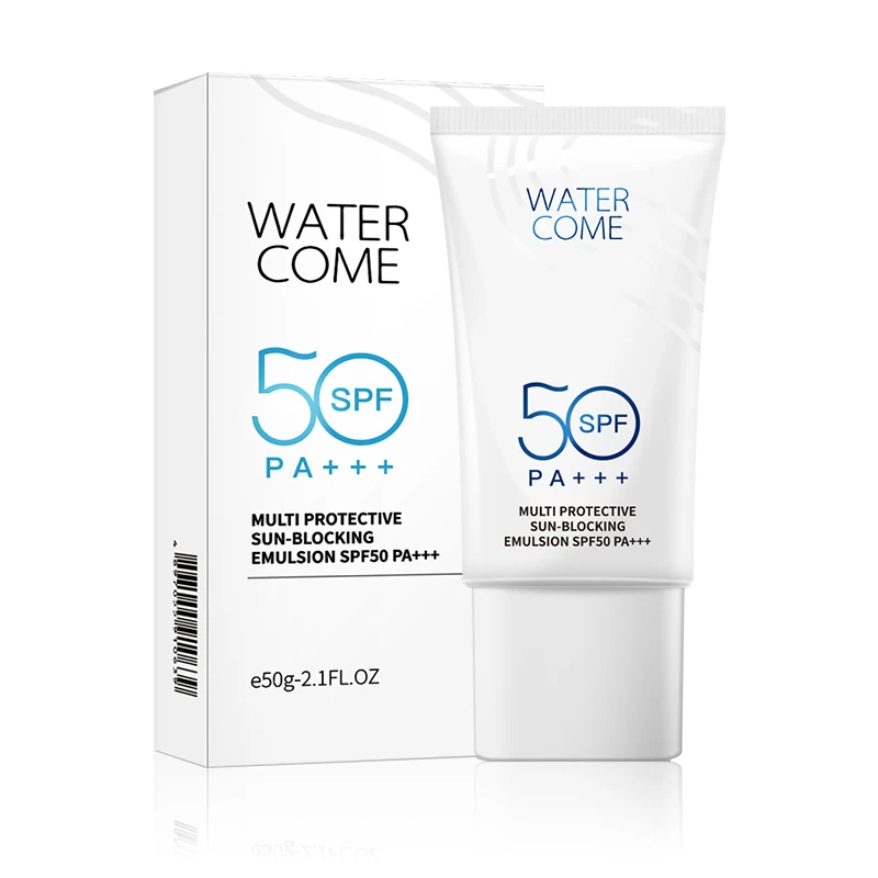 Hot Selling Wholesale Sunblock Best Tinted Sunscreen For Face Private Label Mineral Organic Natural SPF 50 Sunscreen Cream