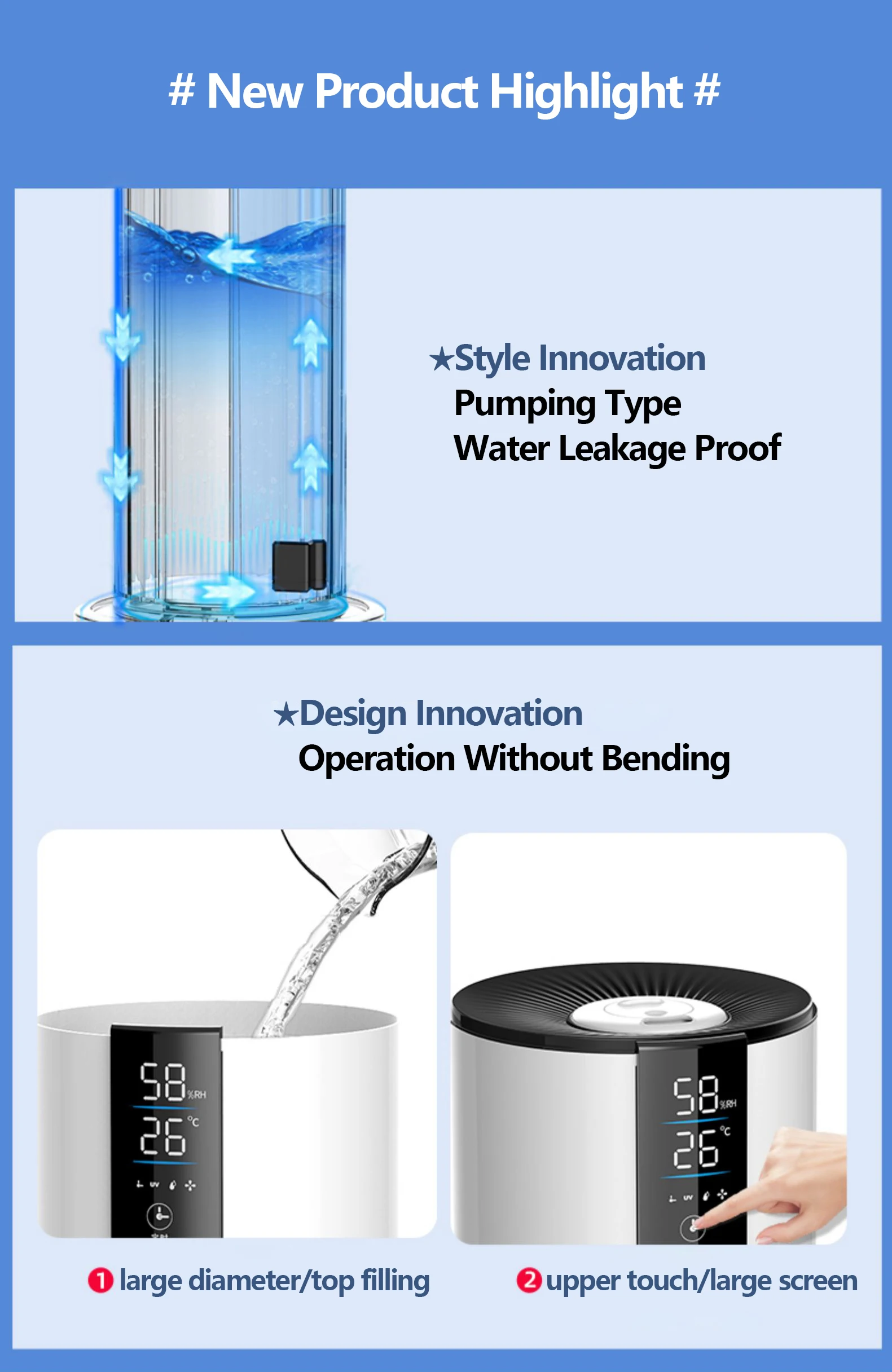 RUNAL Smart Runer Runeral New Technology Innovative Products Model Business Ideas Ultrasonic Air Humidifier