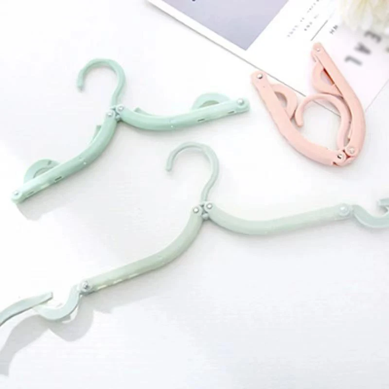 Wholesale plastic foldable clothes hanger kids hanger clothes