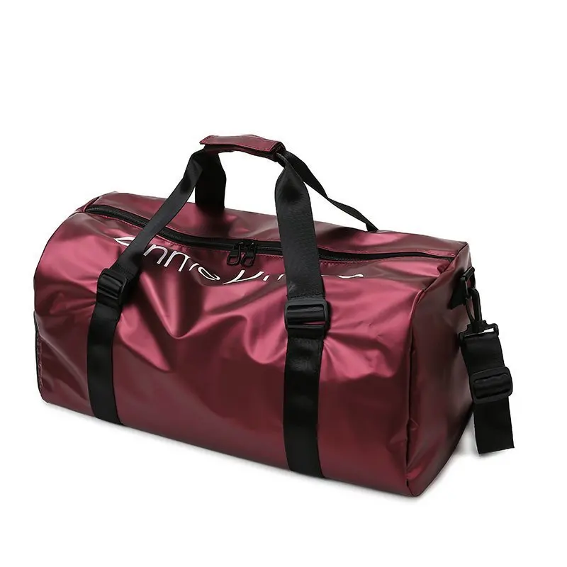 Wholesale multifunctional large capacity travel cosmetic bag sport gym bag with shoe compartment