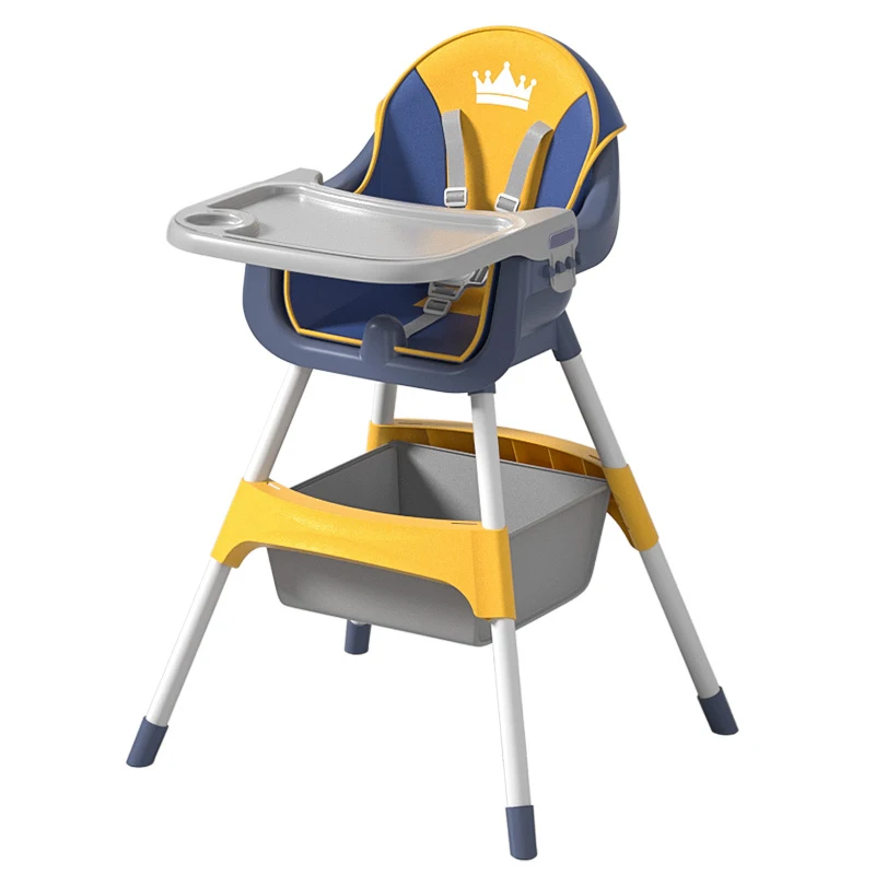 Hot Selling Portable Feeding Baby High Chair Foldable Children Dinner Seat For Baby Eating  latest version