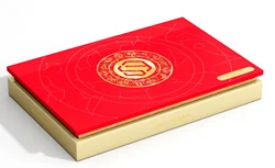 high end handcrafted elie bleu cedar wood raching cigar case travel humidor