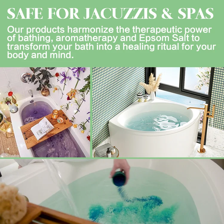 Salt Epsom Soak Custom OEM Natural Himalayan flavored Salt Rose Petal Body Scrub Milk Foot Soak Bathing Shower Epsom Salt Rub