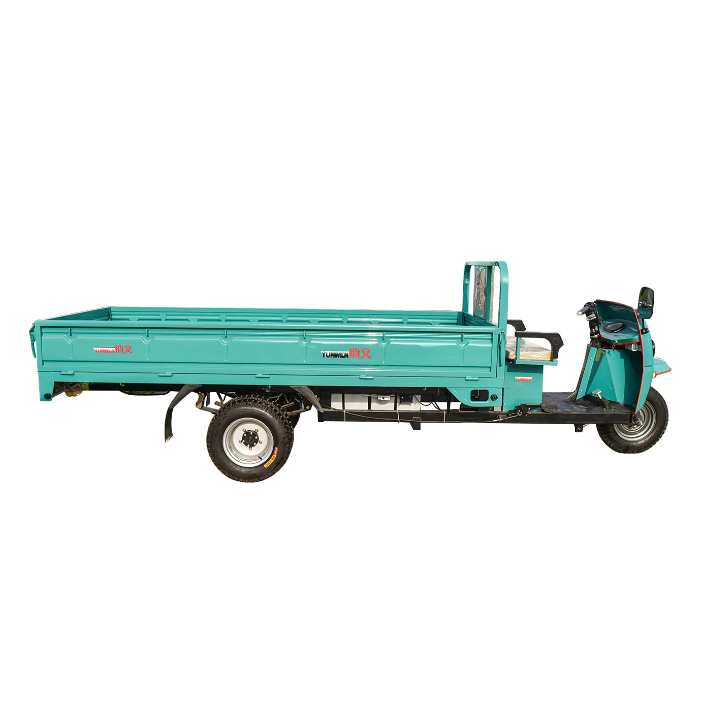 Five Wheel Trike Electric Powered Motorized 4kw load 2 ton For Farm Electric Truck Cargo Tricycle