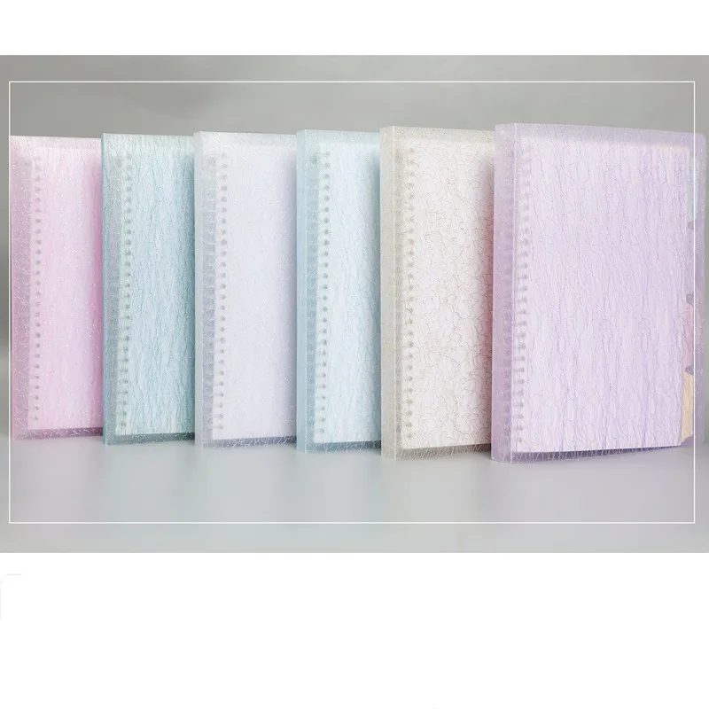 Custom PP Cover Stationery Items A4 A5 B5 Loose Leaf Binder Logo Lined Notepad Customizable Manufacture Planner Notebook School