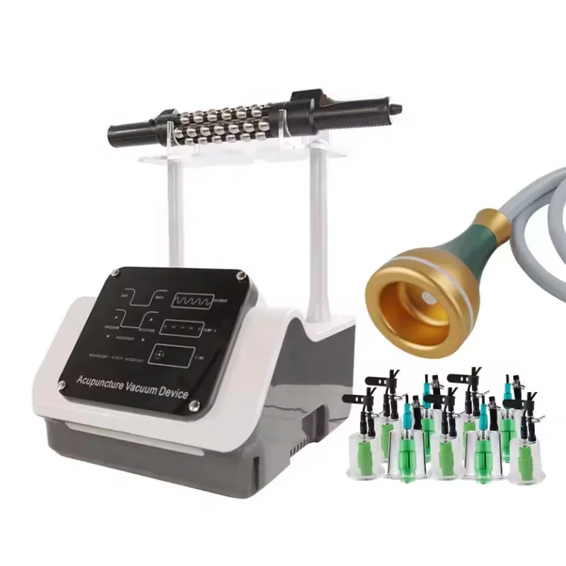 2024 new products high quality cupping therapy massager cupping inner ball roller 3 in 1 device