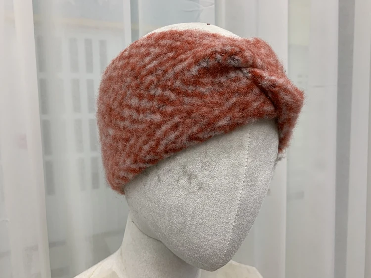 
2021 New Arrival Women Monochrome Circle Yarn Head Wear Head Wear For Women 