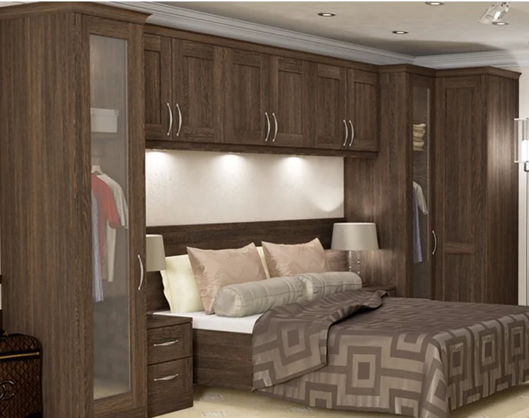 Hot sale solid wood mdf plywood foldable modern bedroom white lacquer hinged door wardrobe