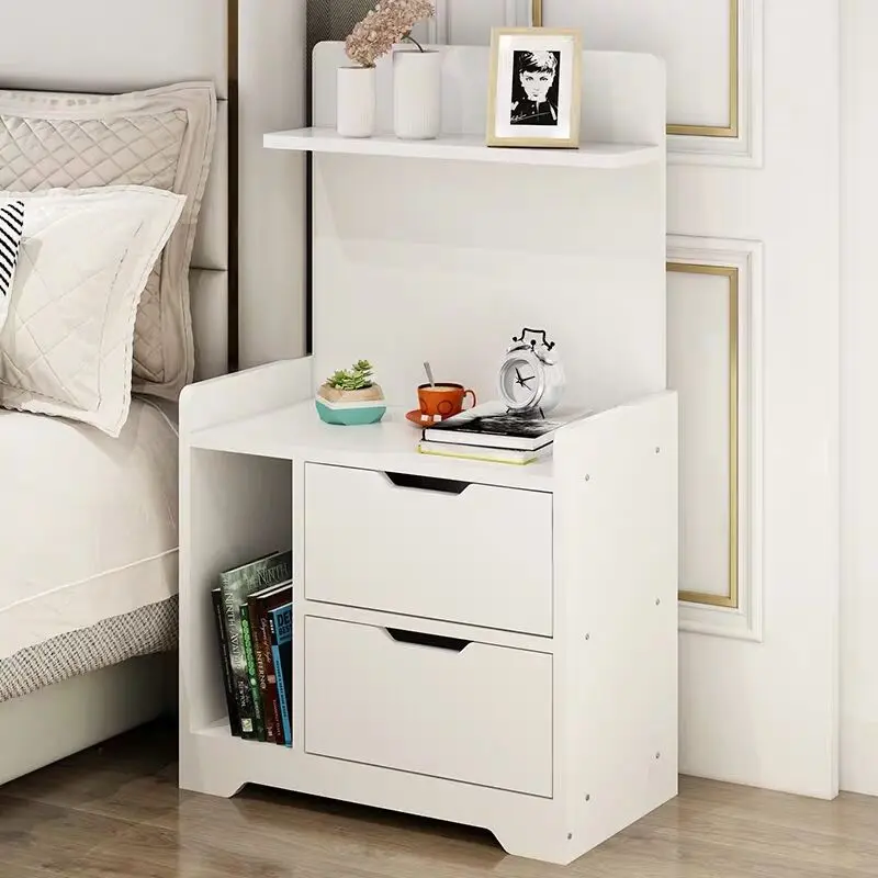 
W40*D25*H60cm/W32.5*D25.5*H60cm Side beige bedside table dimensions 