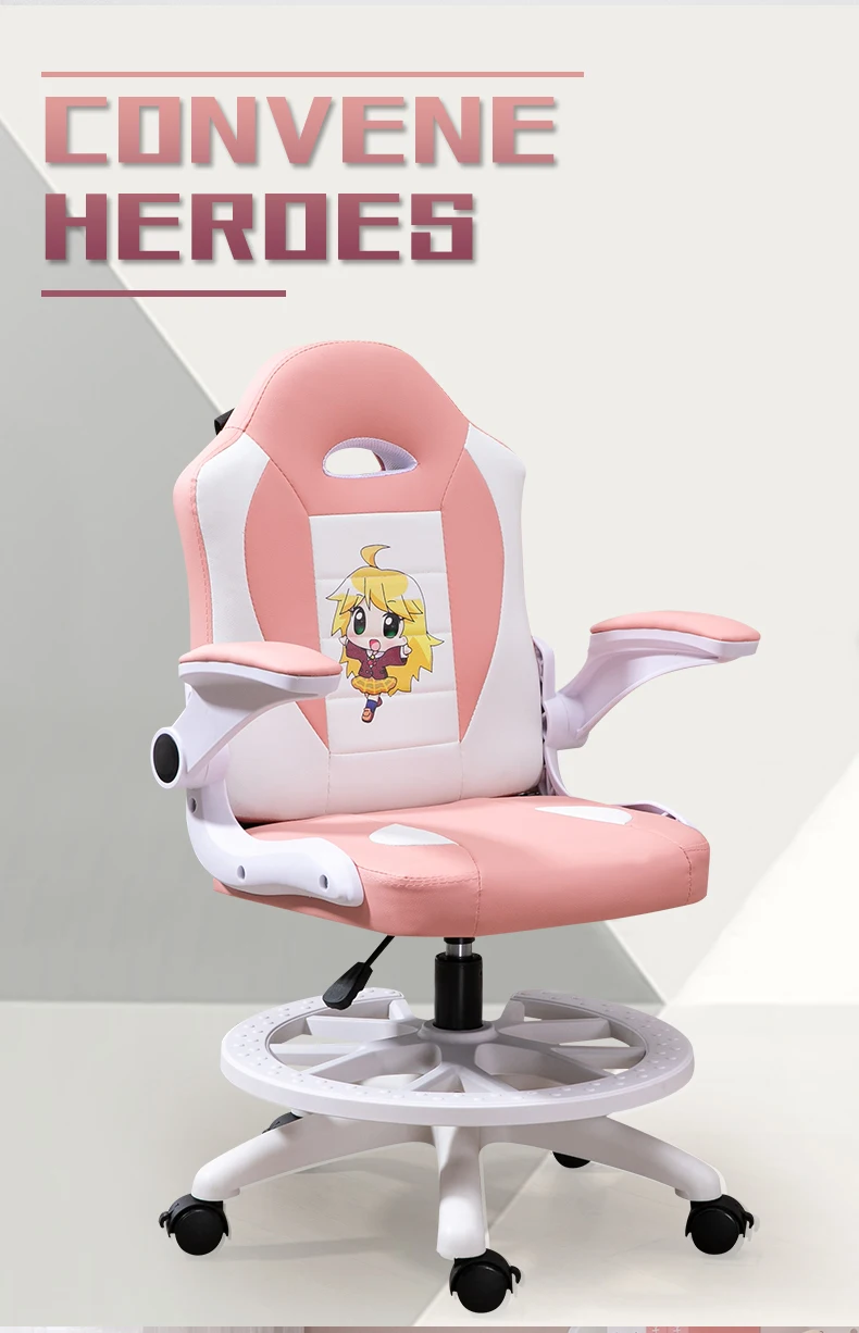 New Arrival Reclining children kids teenager Multi-color pink small size Gaming Computer Chair Racing Style E-sport girl chair