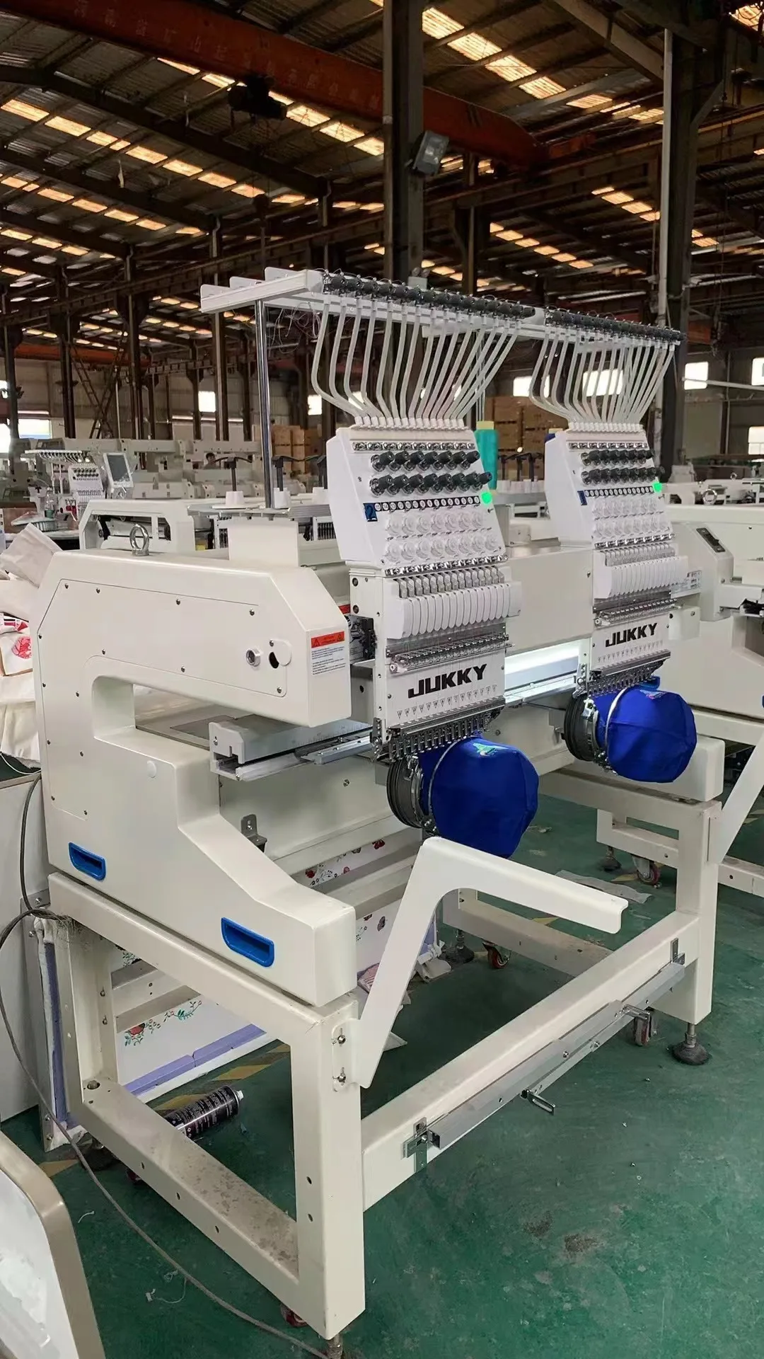 JK1202 Industrial Single Head Automatic Embroidery Sewing Machine Computerized Retail Printing Shops New Motor cap machine