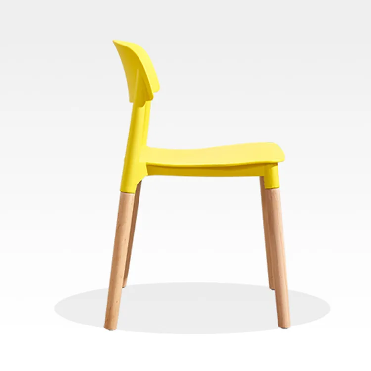 Пластиковые стулья среднего века, современная пластиковая мебель, новейшие деревянные стулья, обеденный стул