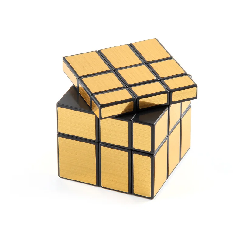 Hot sale mirror 3D plastic 3x3x3 puzzle magic cube for kids fast Stress Relief fidget toys game magic cube