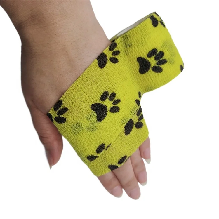 Ready to ship 10CMx4.5M Disposable Nonwoven Cohesive Bandage