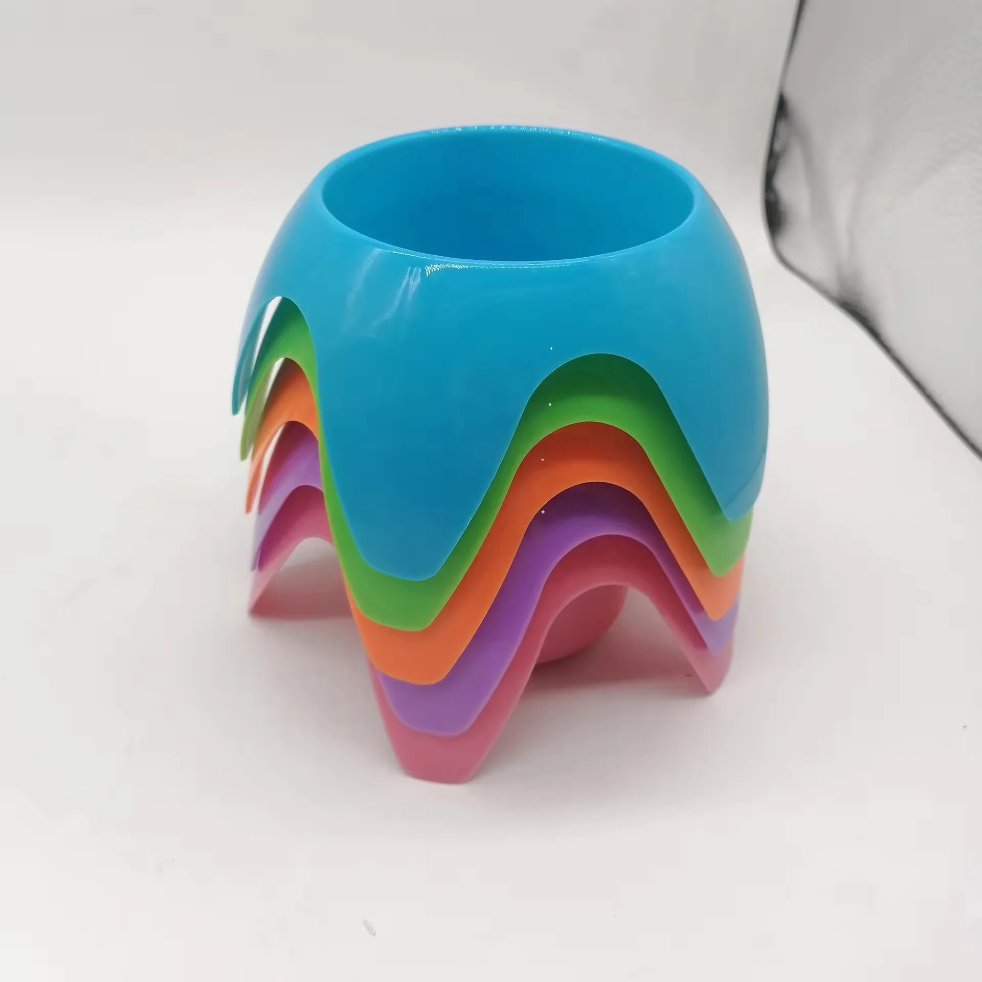 New Arrival Portable Beach Cup Holder Beach Accessories For Vacation Beach Drink Cup Tray Camping Hiking Outdoor Tableware Cup