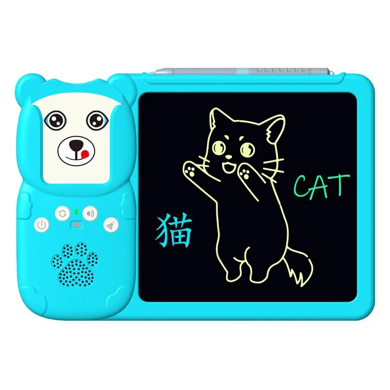 Learning Education Toys Lcd Drawing Tablet with Flash Card Reader for Toddler Kids Learning Factory directly sales and delivery