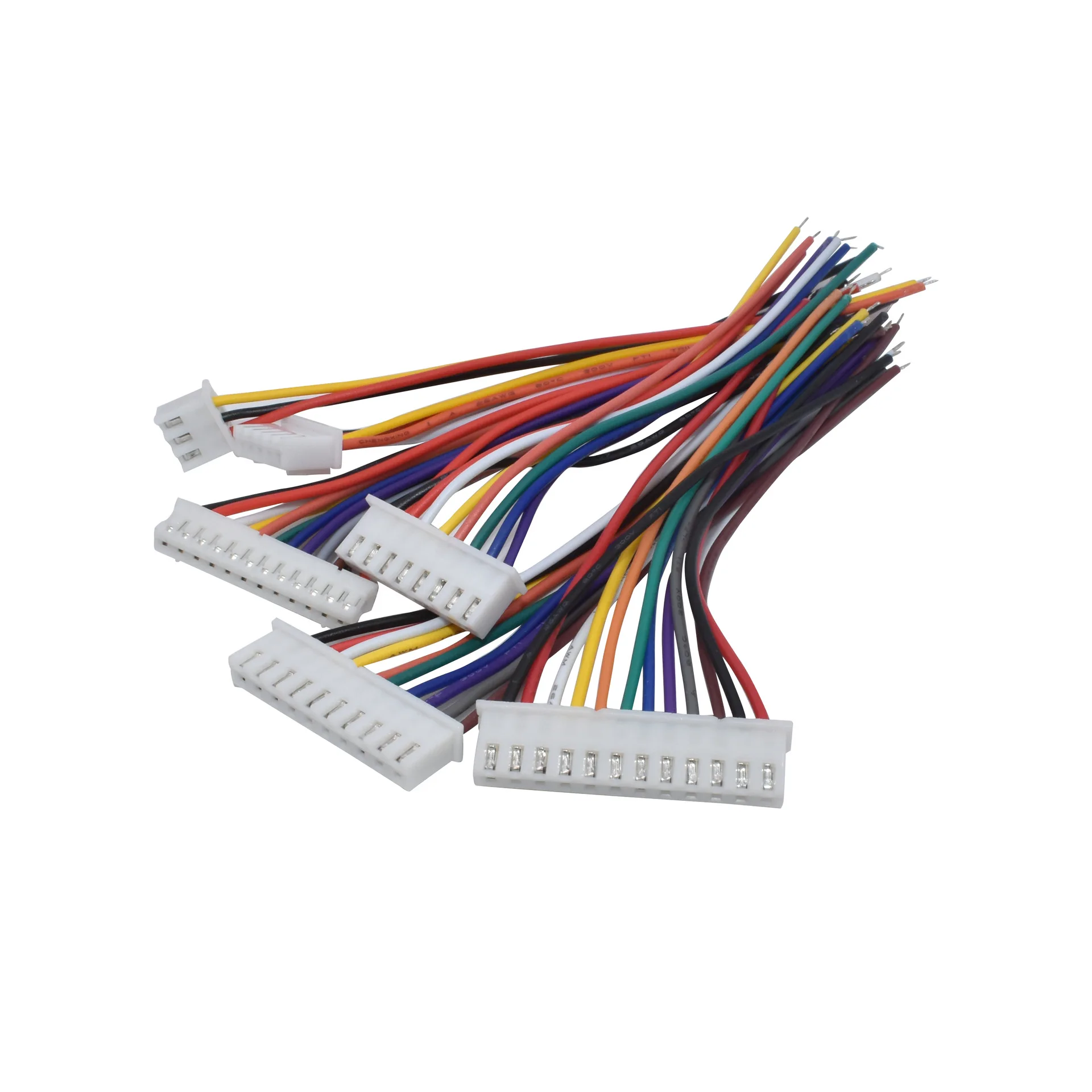 JST 2.54mm pitch  Wire Cable Connector single head 2/3/4/5/6/7/8/9/10/11/12P  Male  Female Battery Charging Cable