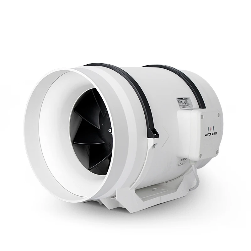 super Low Noise Indoor High CFM mixed airflow Inline Duct Fan