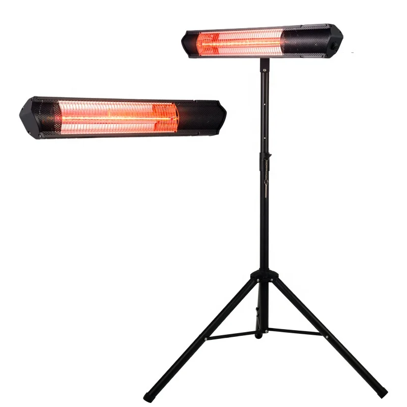 2000w Electric Modern Stand Alone Heater Patio Heater Electric Heater With Waterproof Ip65