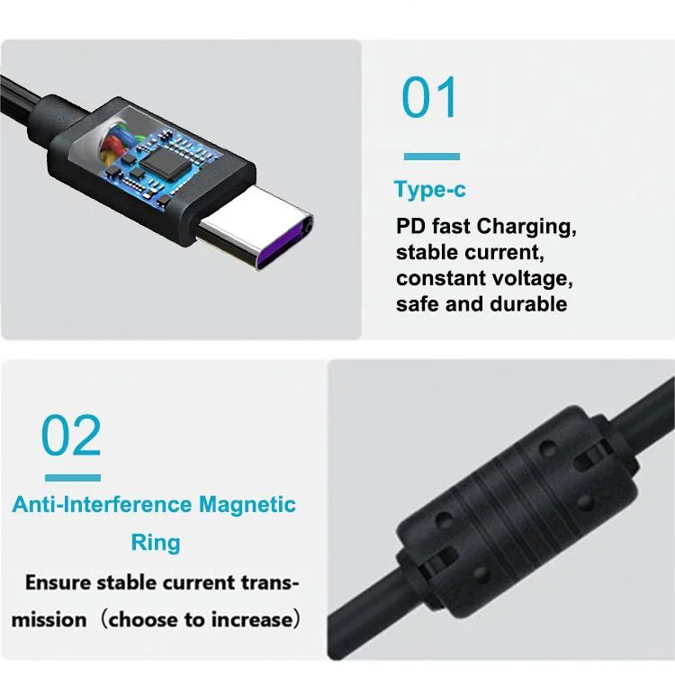 multiple ports 65w 120watt 120w 19.5v 3.33a type-c usb c laptop charger 20v 6a desktop adapter for dell acer sony hp