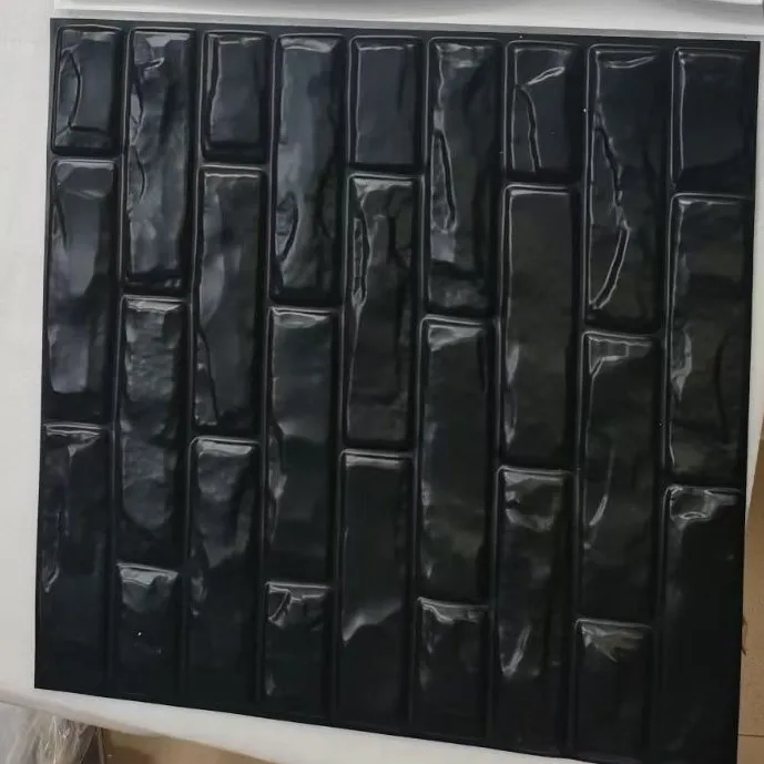 Colors alternative TV decorative PVC show wall 3D panel for wall