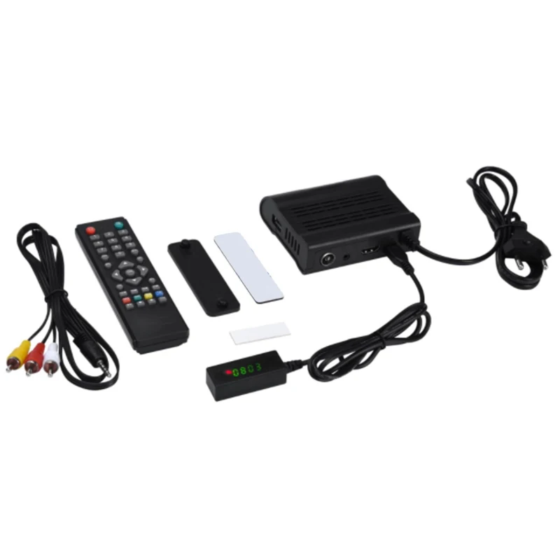 FTA DVB-T2 HEVC 265 ТВ-тюнер Full HD цифровой ТВ-приемник DVB T2 H.265 компьютерной приставки к телевизору DVB-C Wi-Fi приемник Youtube VHF Любительская