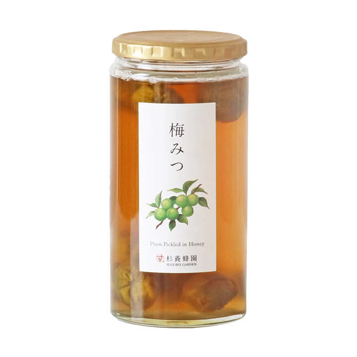 Alkaline extract luxury glass bee price natural honey raw pickled plum