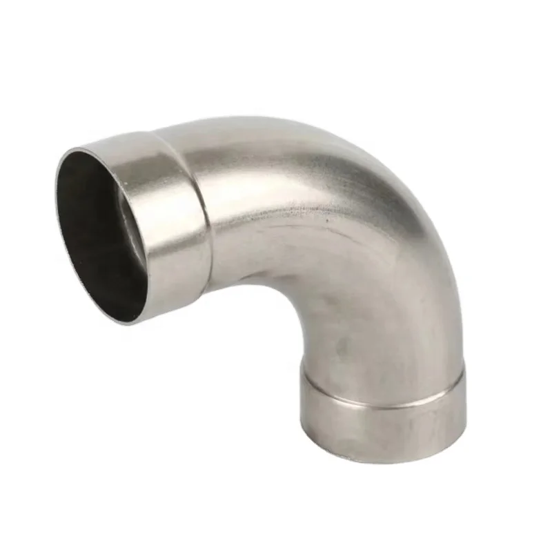 304 Stainless Steel 90° Elbow Groove Fittings for Water Supply & Drainage Pipes, Durable & Corrosion-Resistant