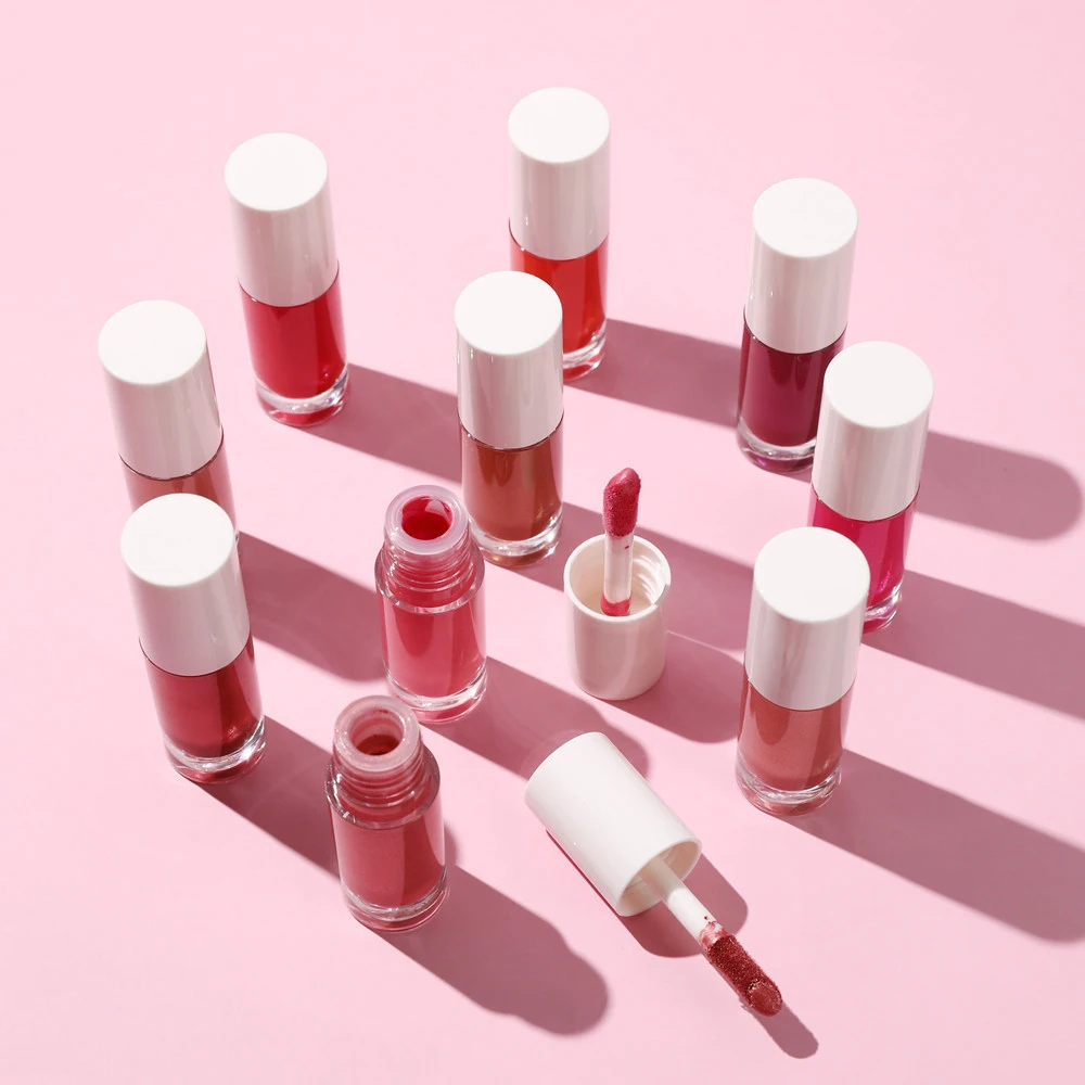  Stubby Tube 57 Colors Matte Liquid Lipstick Non-stick Cup Wholesale Lipgloss Bulk Pearl Vendors Private Label